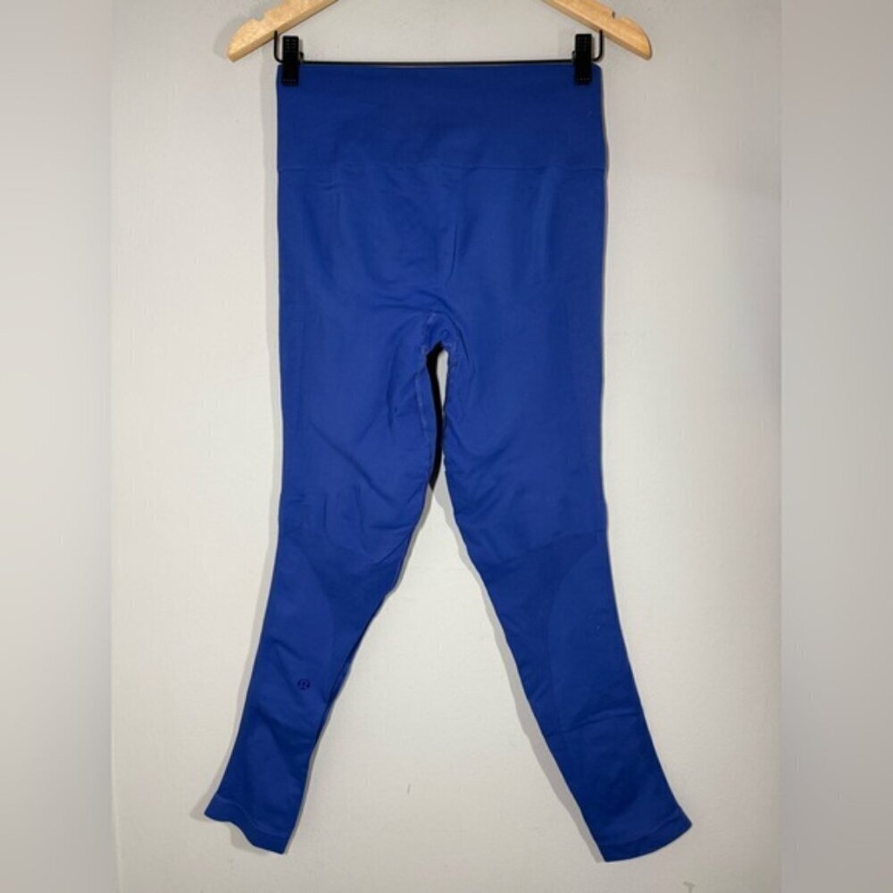 Lululemon Zone In Tight Sapphire Blue - Picture 9 of 9